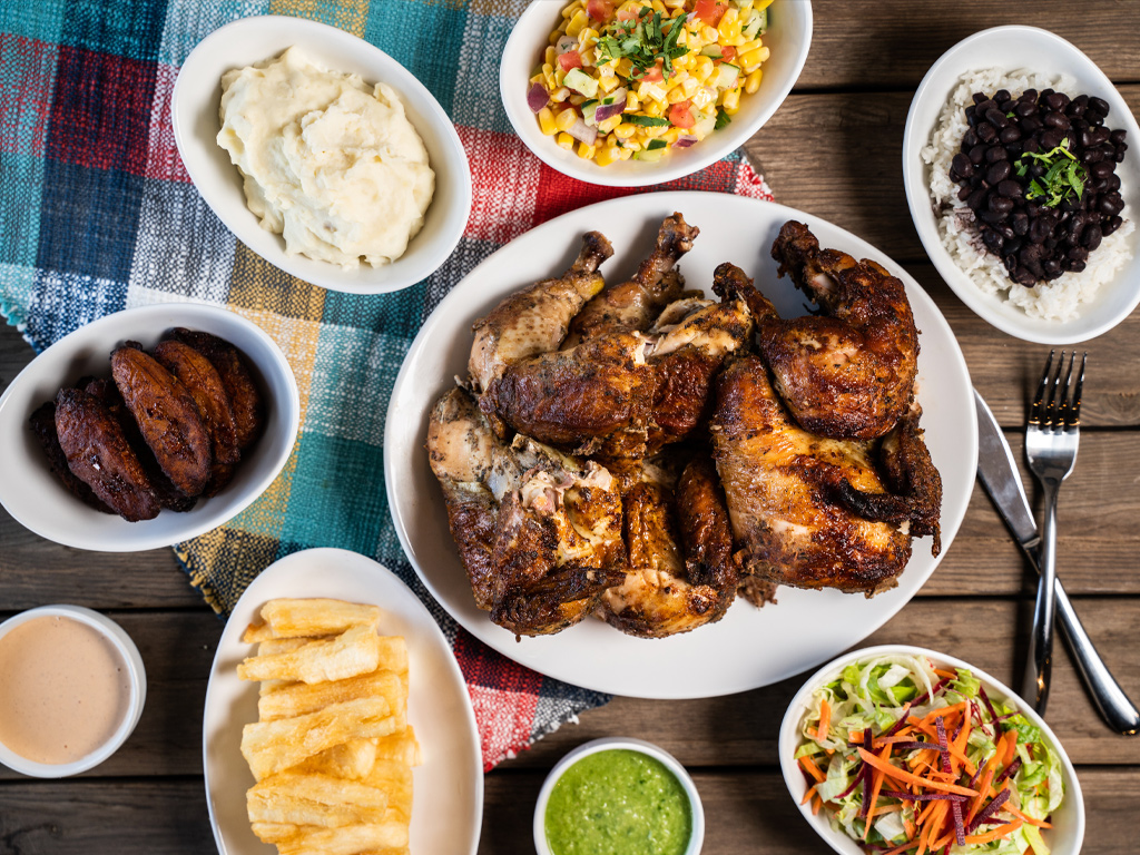 Fiesta for six - chicken platter