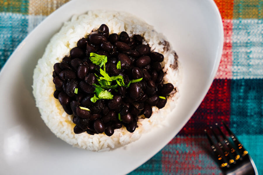 Rice and Black Beans OPT
